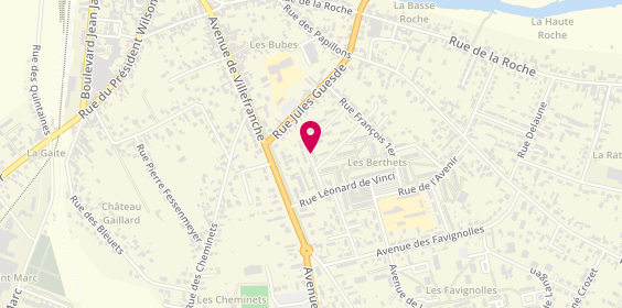 Plan de BONDEUX Rémi, 6 Rue du Bellay, 41200 Romorantin-Lanthenay