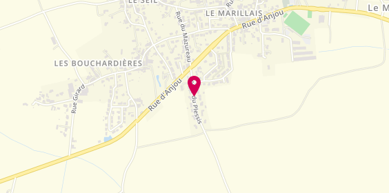 Plan de SAMBOURG Muriel, 9 Route du Marillais, 49410 Mauges-sur-Loire
