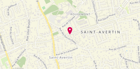Plan de FISSET CAMAIN Isabelle, 1042 Avenue du Général de Gaulle, 37550 Saint-Avertin