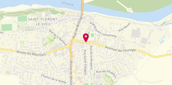 Plan de VALLEE-LETOURNEAU Christelle, 14 Avenue de l'Europe, 49410 Mauges-sur-Loire