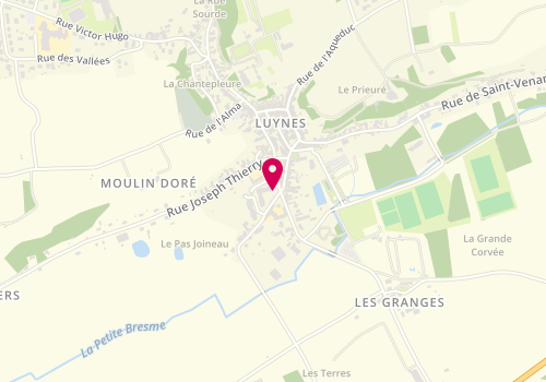 Plan de GODINEAU Guillaume, 1 Place Carnot, 37230 Luynes
