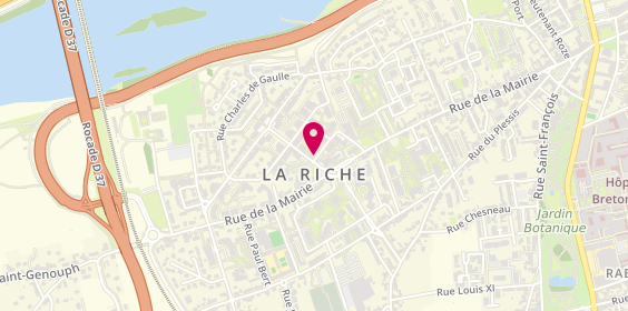 Plan de LAFERCHOUX Géraldine, 2 Rue Pablo Picasso, 37520 La Riche