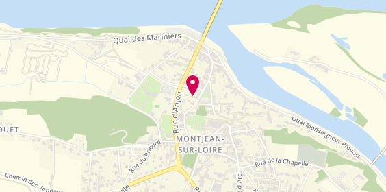 Plan de ONILLON Aurélie, 12 Place du Vallon, 49570 Mauges-sur-Loire