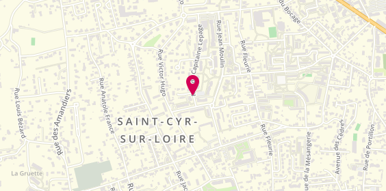 Plan de FREDOUEIL Véronique, 2 Rue du Capitaine Lepage, 37540 Saint-Cyr-sur-Loire