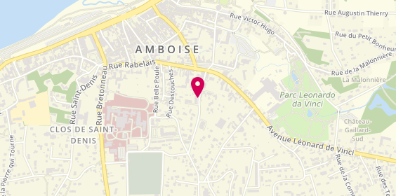Plan de AUDOUYS Morgan, 15 Rue Cardinal Georges d'Amboise, 37400 Amboise
