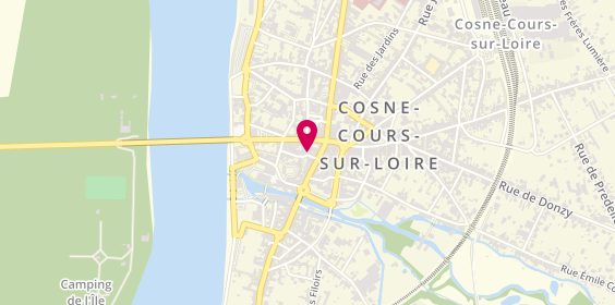 Plan de BECLIN Sophie, 3 Rue des Chapelains, 58200 Cosne-Cours-sur-Loire