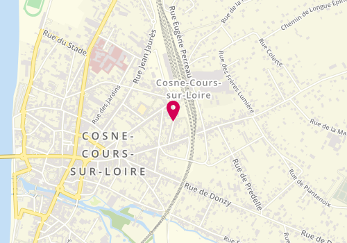 Plan de SANIF Fouzya, 20 Rue Frédéric Beaulieu, 58200 Cosne-Cours-sur-Loire