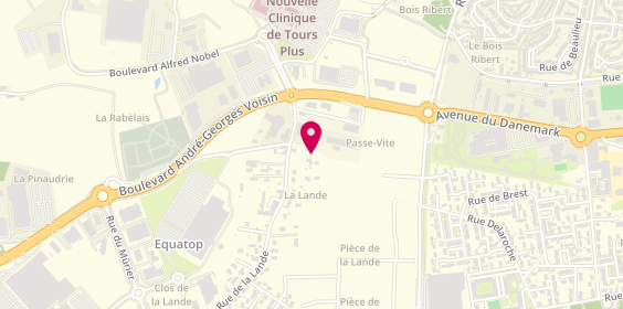 Plan de FOUCHER Laurent, 121 Bis Rue de la Pinauderie, 37540 Saint-Cyr-sur-Loire