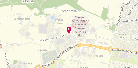 Plan de MORISSET Florent, 3 Boulevard Alfred Nobel, 37540 Saint-Cyr-sur-Loire
