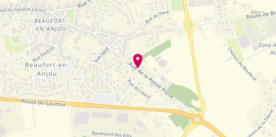 Plan de BILLARD Véronique, 42 Rue de la Petite Porte, 49250 Beaufort-en-Anjou