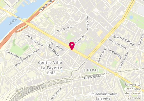 Plan de LÉGER Florent, 46 Boulevard du Roi Rene, 49100 Angers