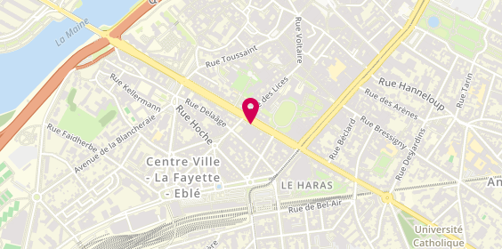 Plan de BOSCHER Térence, 46 Boulevard du Roi René, 49100 Angers