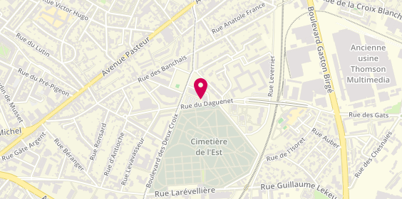 Plan de CARPENTIER Mélanie, 11 Place Camille Claudel, 49100 Angers