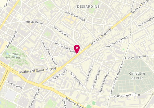 Plan de LE BERRE Valérie, 141 Avenue Pasteur, 49100 Angers