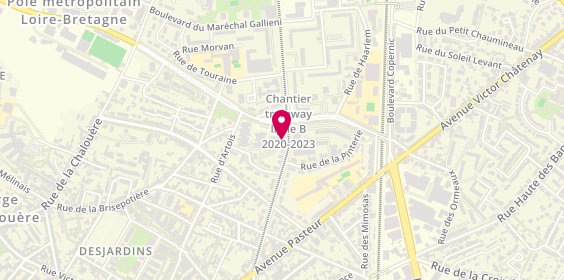 Plan de Dimitri GIRARD, 46 Boulevard Auguste Allonneau, 49100 Angers