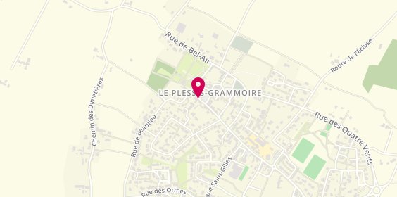 Plan de BABALONE Laurence, 8 Rue de la Mairie, 49124 Le Plessis-Grammoire