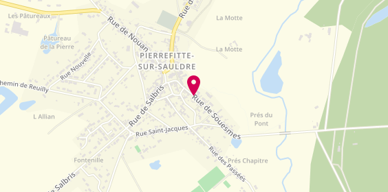 Plan de SALVATERRA Vivien, 19 Route de Souesmes, 41300 Pierrefitte-sur-Sauldre