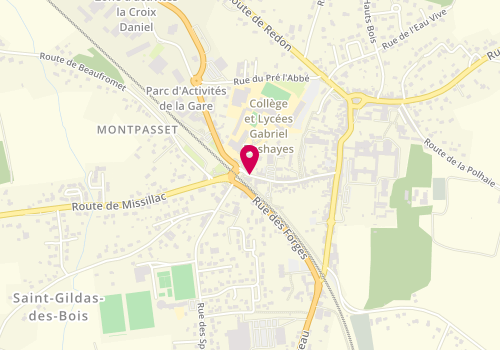 Plan de DUTEIL Nolwenn, 45 Rue Gabriel Deshayes, 44530 Saint-Gildas-des-Bois