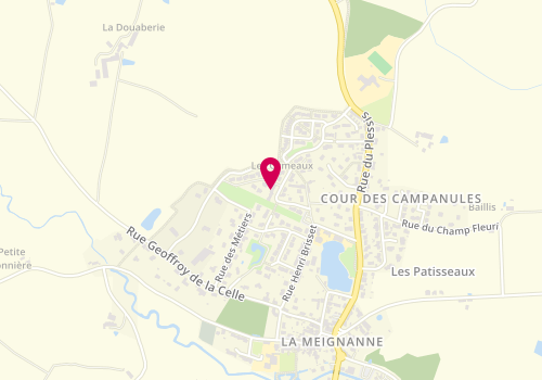 Plan de LEBLANC Anne-Flore, 3 A Rue des Camelias, 49770 Longuenée-en-Anjou