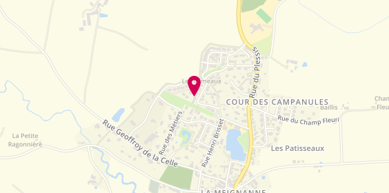 Plan de BOURDEAU Rémi, 3 A Rue des Camelias, 49770 Longuenée-en-Anjou