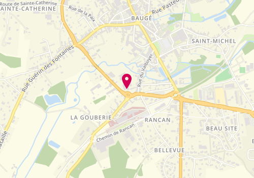 Plan de LOCRET Laurence, 8 Boulevard Marechal Foch, 49150 Baugé-en-Anjou