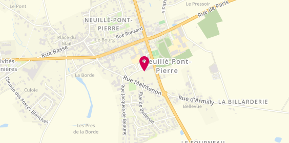 Plan de CAILLEAU Lucie, 7 Avenue du General de Gaulle, 37360 Neuillé-Pont-Pierre