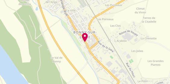 Plan de RACARY Anne-Laure, 27 Grande Rue, 45420 Bonny-sur-Loire