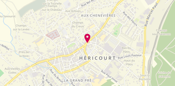 Plan de LENNE Floriane, 4 Avenue Leon Jouhaux, 70400 Héricourt