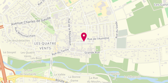 Plan de PIOUX Laurent, 17 Promenade de l'Hotel de Ville, 41350 Vineuil
