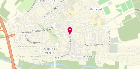 Plan de CHARDON Julien, 14 Rue de la République, 41350 Vineuil