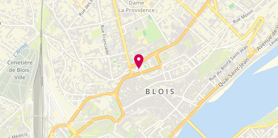 Plan de BLONDEAU Marine, 3 Bis Rue des Cordeliers, 41000 Blois