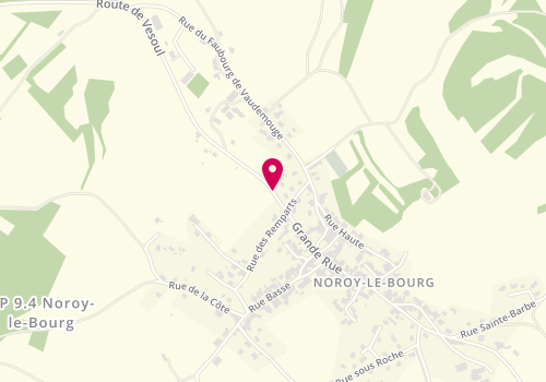 Plan de JASSEY Noémie, 4 Route de Vesoul, 70000 Noroy-le-Bourg