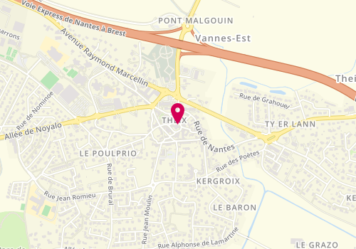 Plan de HELBERT Laurence, 1 Place du Marche, 56450 Theix-Noyalo