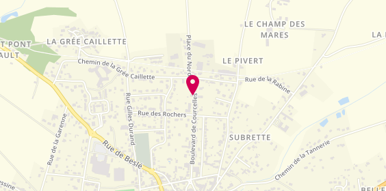 Plan de BOURREZ Marie, 34 Boulevard de Courcelles, 44290 Guémené-Penfao