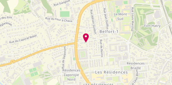 Plan de BRIOT Philippe, 77 Avenue du Général Leclerc, 90000 Belfort