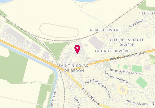 Plan de CARPENTIER Sylvie, 12 Rue Tabago, 44460 Saint-Nicolas-de-Redon