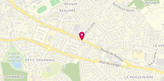 Plan de ALLANIC Elodie, 15 Route de Nantes, 56860 Séné
