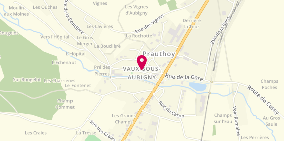 Plan de JANNAUD Sylvie, 8 Rue de Verdun, 52190 Vaux-sous-Aubigny