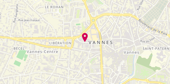 Plan de LEBARBIER Anthony, 20 Rue Hoche, 56000 Vannes