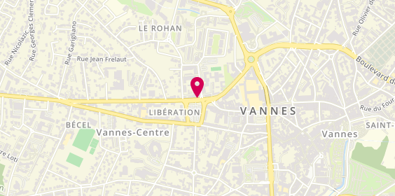 Plan de ETIFIER Mathilde, 6 Place de la Libération, 56000 Vannes