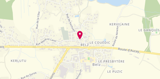 Plan de LE SERREC Caroline, 10 Place Mane Er Bleu'n, 56550 Belz