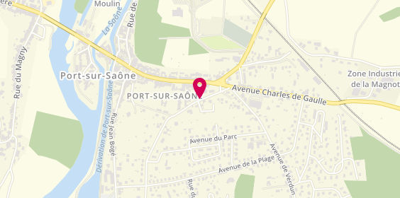Plan de ROUSSET Caroline, 1 Rue du Tertre, 70170 Port-sur-Saône