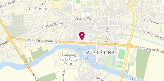 Plan de RABEAU Sylvie, 36 Rue du Maréchal Foch, 72200 La Flèche