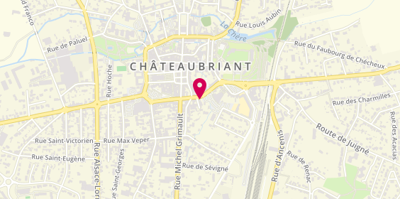 Plan de BEUVE Mery Charlotte, 15 Rue Pasteur, 44110 Châteaubriant