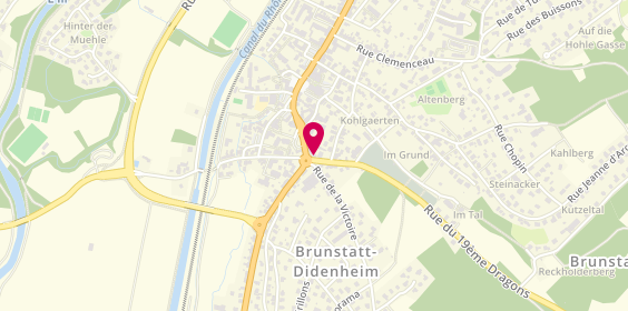 Plan de ACOSTA Fanny, 1 Rue du 19eme Dragon, 68350 Brunstatt-Didenheim