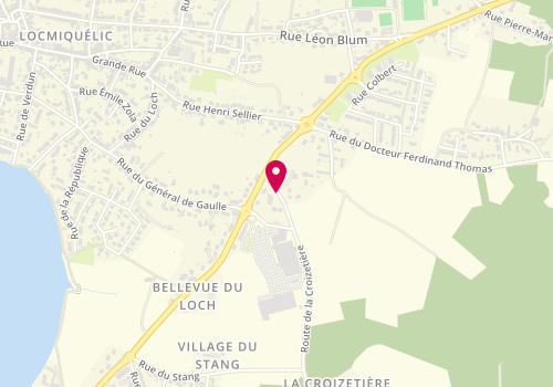 Plan de NICOL Christophe, 55 Route de la Croizetiere, 56670 Riantec