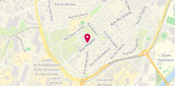 Plan de ABIBES Samïa, 20 Rue Fénelon, 68200 Mulhouse