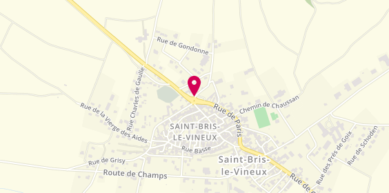 Plan de BEDEAU Romuald, 3 Chemin des Vaux de Villiers, 89530 Saint-Bris-le-Vineux
