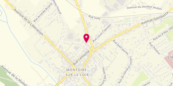 Plan de DAUGY Vanessa, 11 Place des Patis, 41800 Montoire-sur-le-Loir