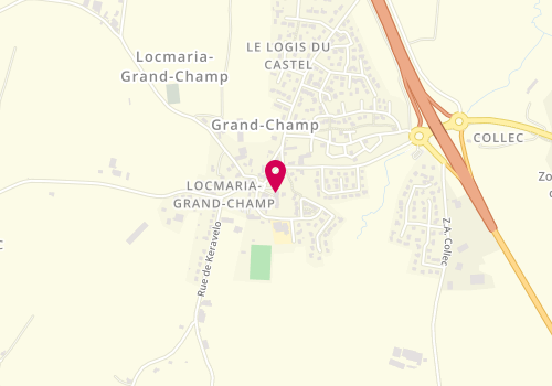 Plan de PECHARD Florian, 3 Place de la Voile, 56390 Locmaria-Grand-Champ